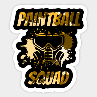 Matching Paintball T-Shirt Cool Fun Sports Game Team Shirt Sticker